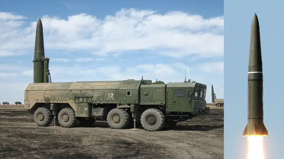Russian troops test fire Iskander tactical ballistic missile system in south Russia