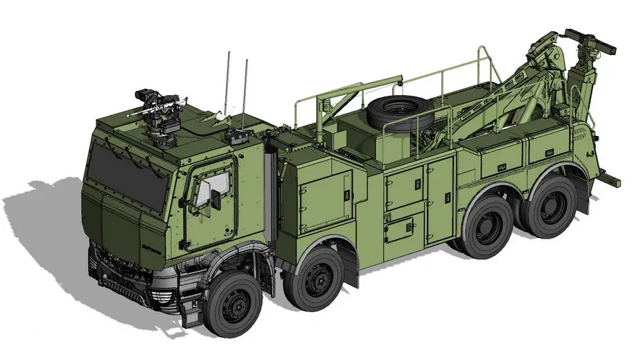French company Soframe to supply 28 armored recovery trucks to Belgian army