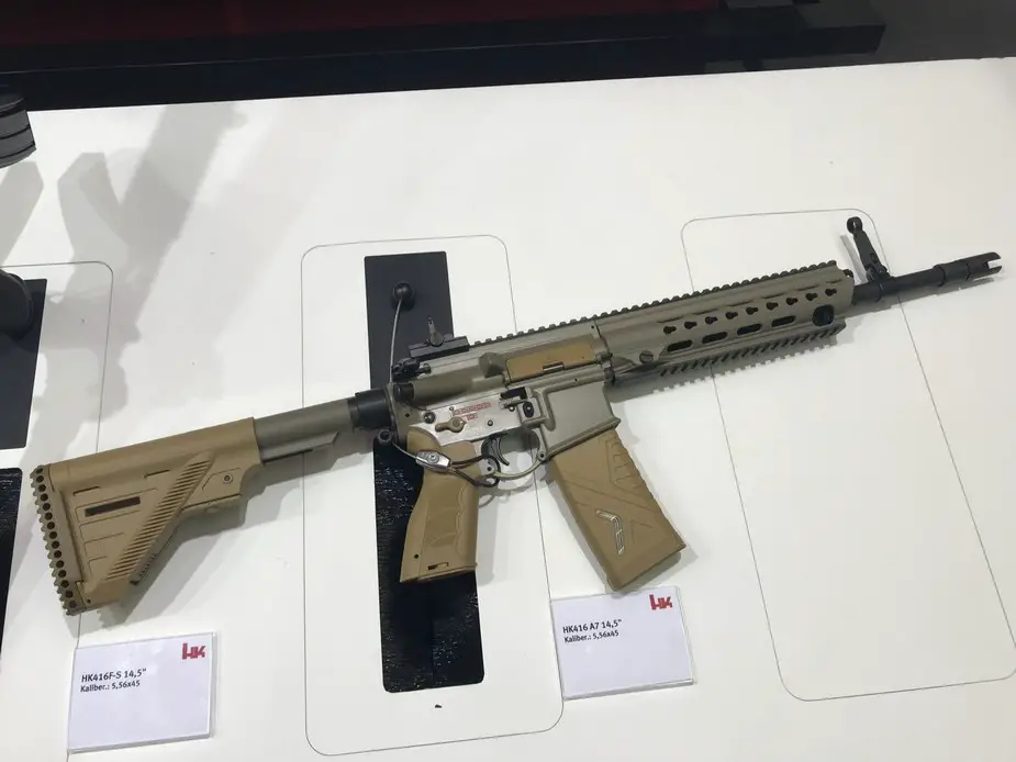 German special operations units to receive HK416A7, designated G95K assault...