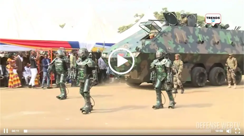 Ghana Kantanka unveils armored vehicle and exoskeleton 925 003