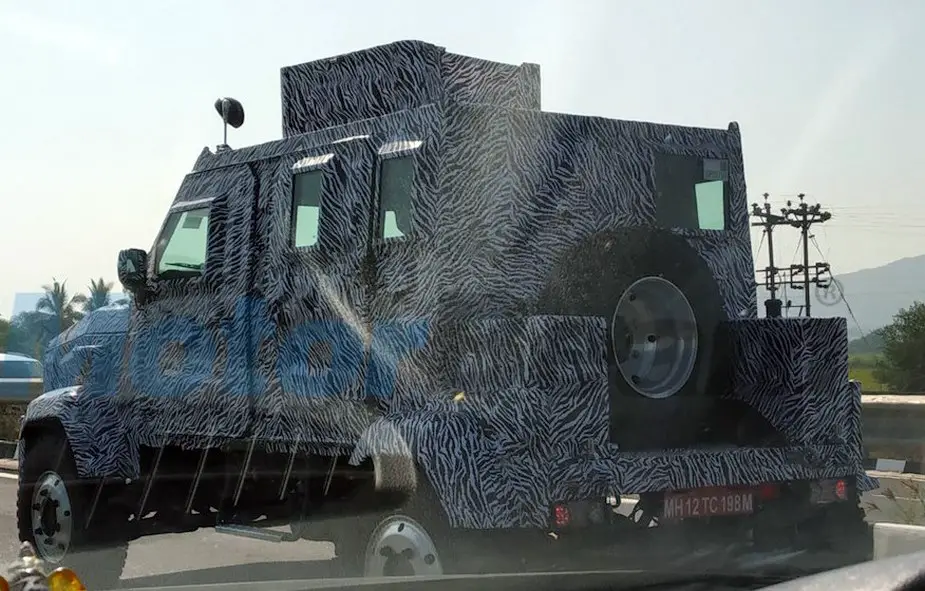 India Tata Merlin Light Support Vehicle tested