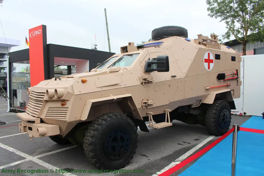 Indonesia has purchased Didgori armored medical vehicles from Georgia 92501