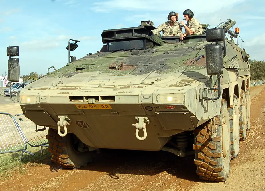 Iron Fists APS for Australian Boxer Combat Reconnaissance Vehicles