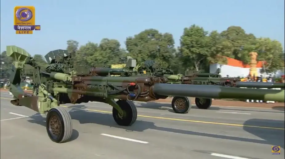 M777A2 howitzers K 9 Vajra SPH displayed for first time at Indian Republic Day Parade 4