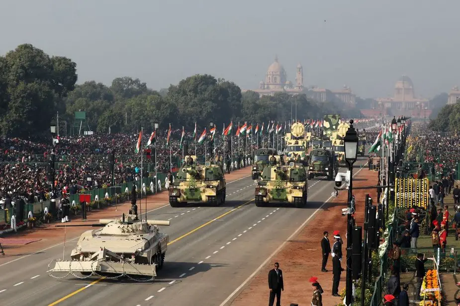 M777A2 howitzers K 9 Vajra SPH displayed for first time at Indian Republic Day Parade 5