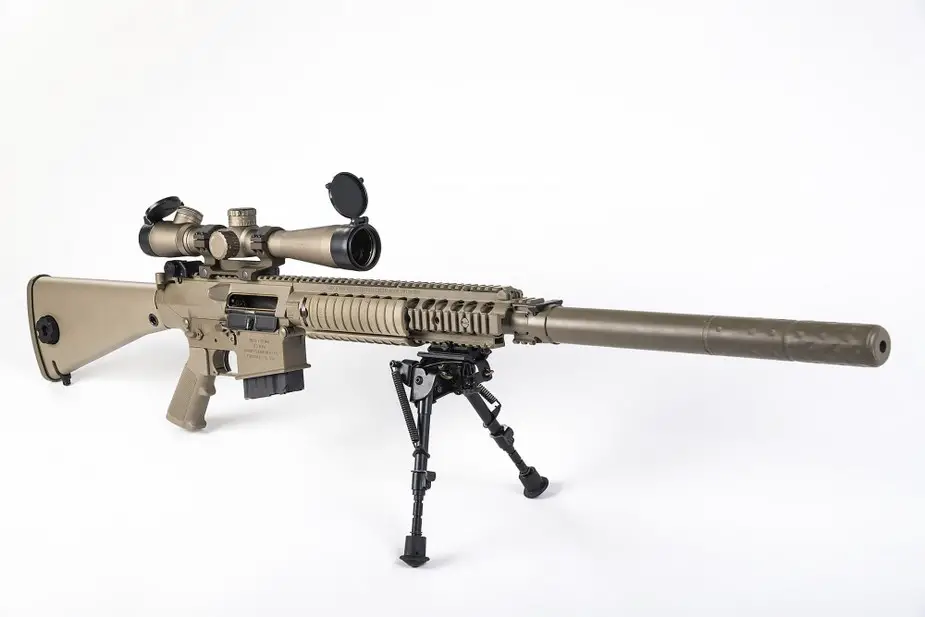 More M110 semi automatic sniper rifles for U.S. Army