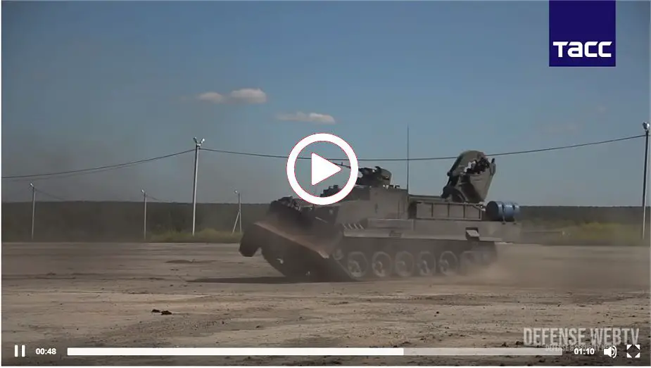 State trials of new Russian UBIM engineer armored vehicle will start this year video image 925 001