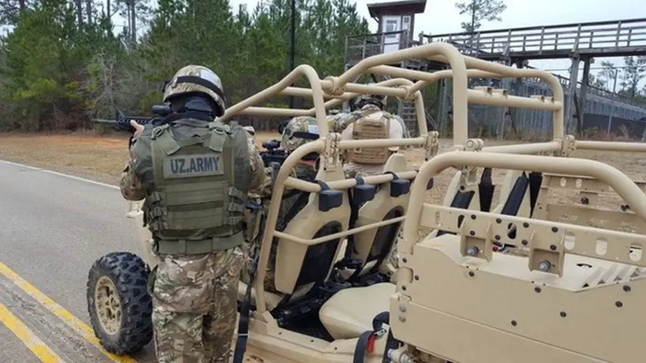Uzbek special forces train in U.S