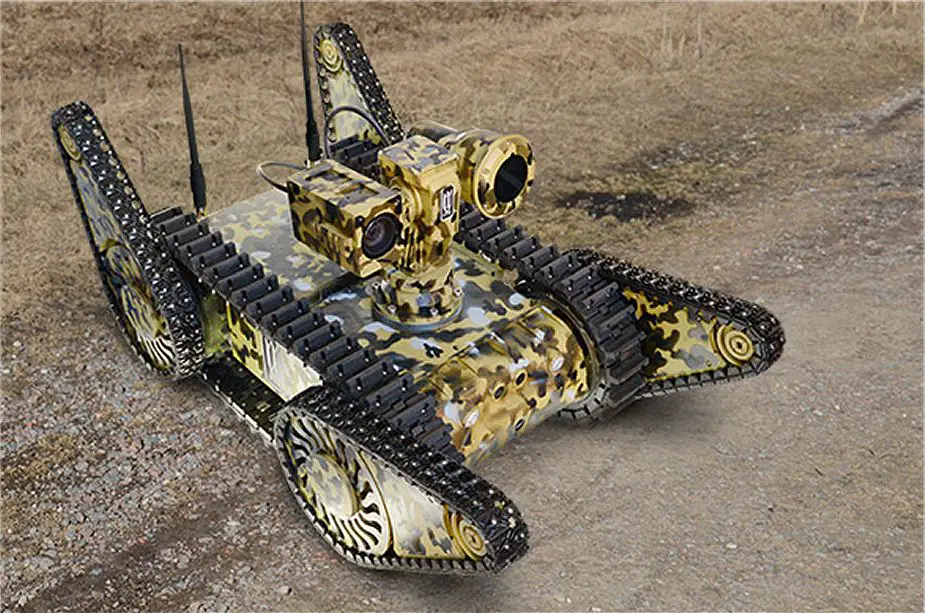 Russian engineer troops to receive Kapitan unmanned tracked robot UGV 925 001
