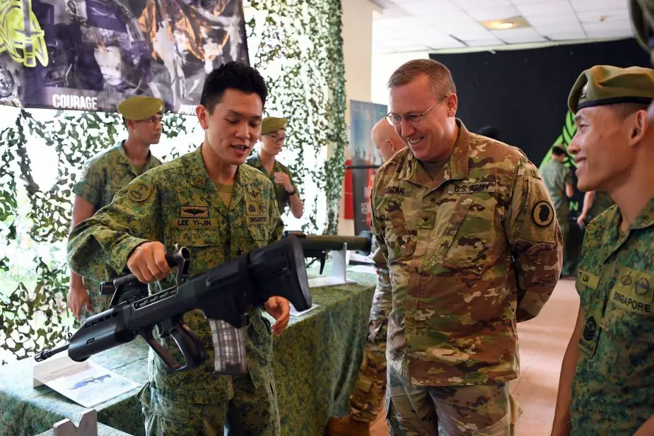 Singapore and US Armies train together in Tiger Balm 2019 exercise