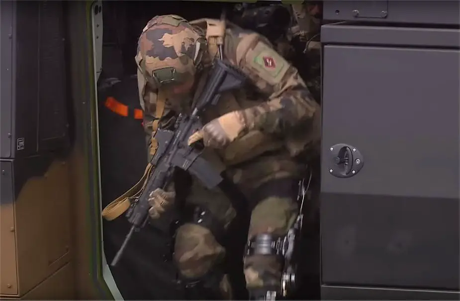 Exoskeleton from Safran Secret weapons and new military equipment unveiled by French Army 925 001