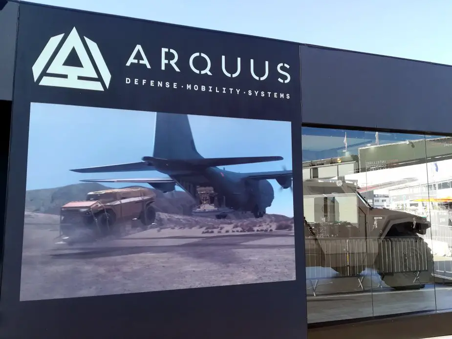 Arquus presents its Scarabée for the first time at the Paris Air Show 1