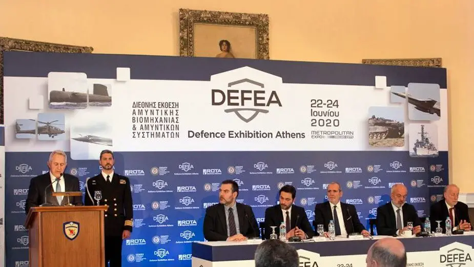 Greece announces DEFEA 2020 defense exhibition in Athens