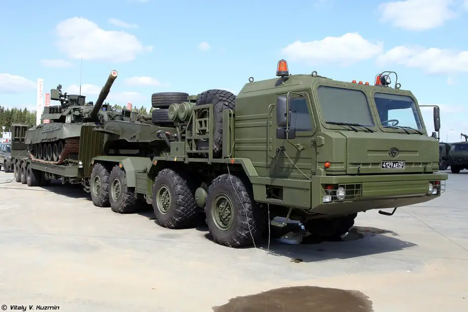 New BAZ 6403 truck tractors come in service with Russian TsVO troops