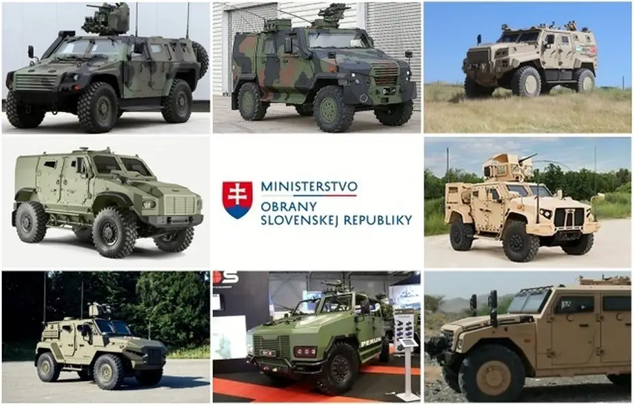 Slovakia purchasing 4x4 armored tactical vehicles