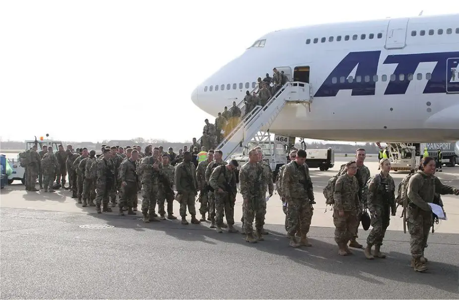 1500 US soldiers arrived in Europe for a NATO military exercise 925 001