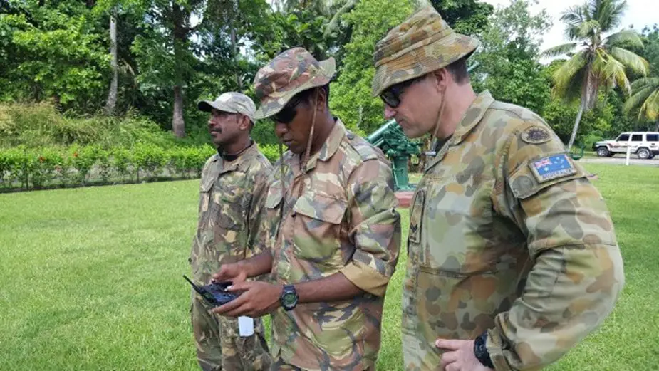 Australian Army team takes drone literacy in Papua New Guinea
