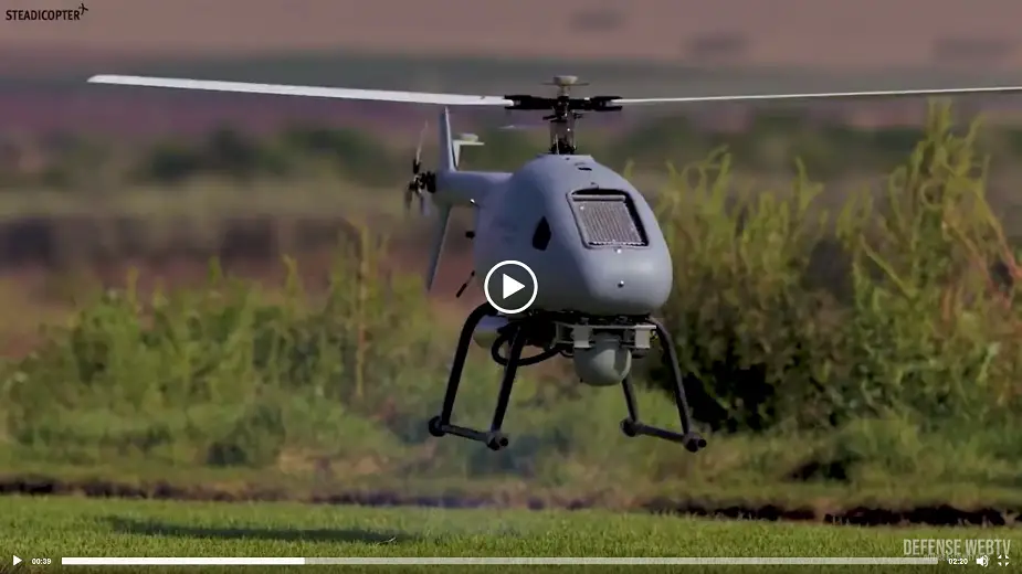 ISDEF 2019 Steadicopter to showcase its Unmanned Robotics Helicopters VIDEOLINK