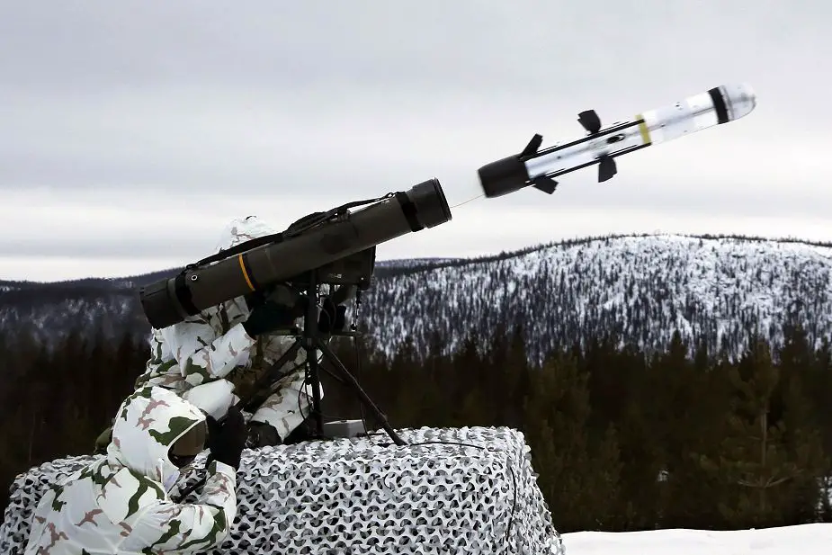 MBDA MMP anti tank guided missile qualified for cold weather conditions 925 001