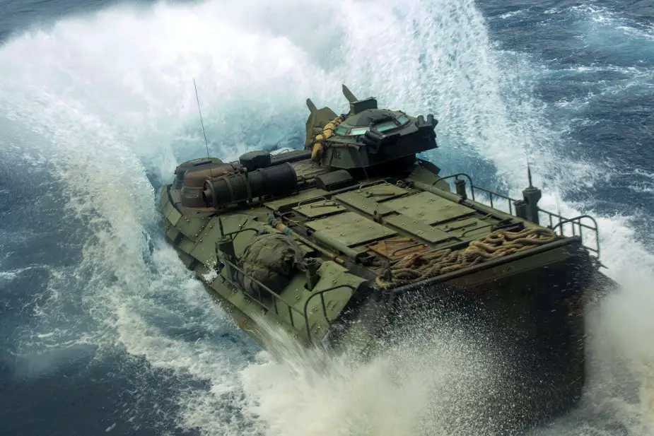 New Amphibious Armored Vehicles and new tactics for the USMC 2