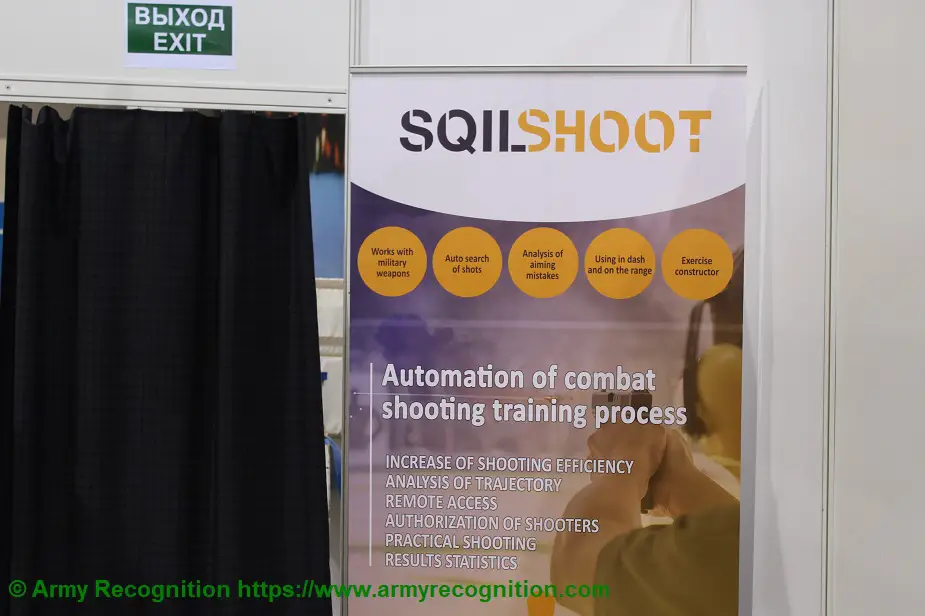MILEX 2019 Squilsoft presents Sqilshoot its automation of combat shooting training system Sqilshoot
