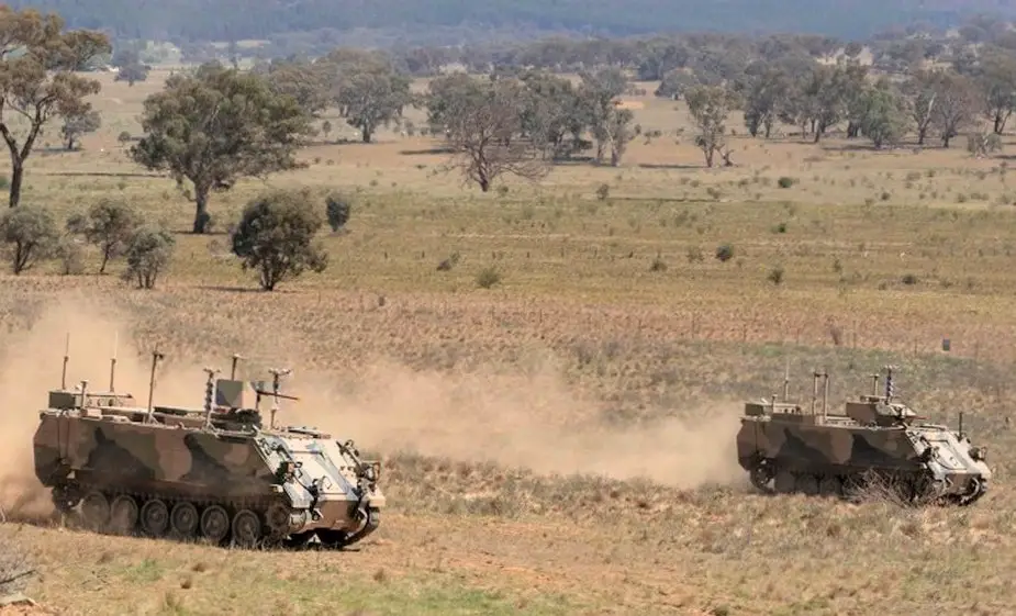 BAE Systems Australia and Australian Army display autonomous M113s