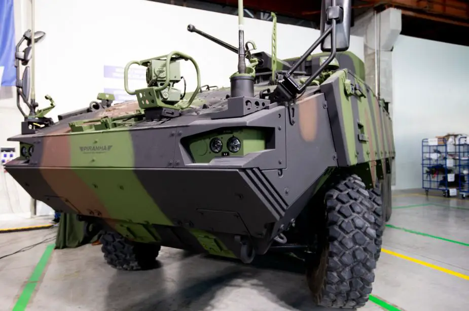 General Dynamics has started production of Piranha 5 8x8 armored vehicles in Romania 925 002