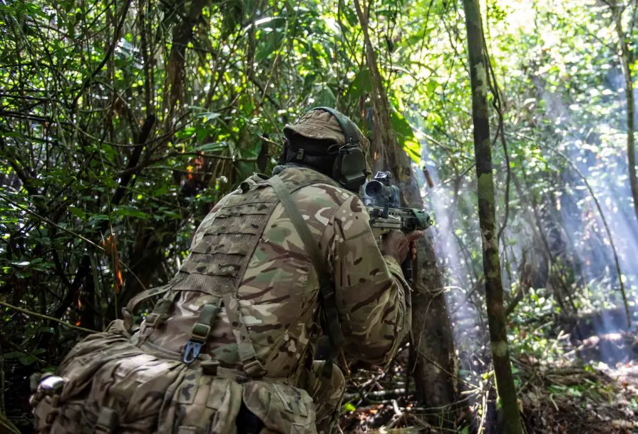 British 1st Battalion the Grenadier Guards deployed to jungle of Belize 3