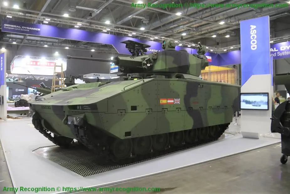GDELS displays ASCOD 2 with manned turret at NATO Days in Prague 2