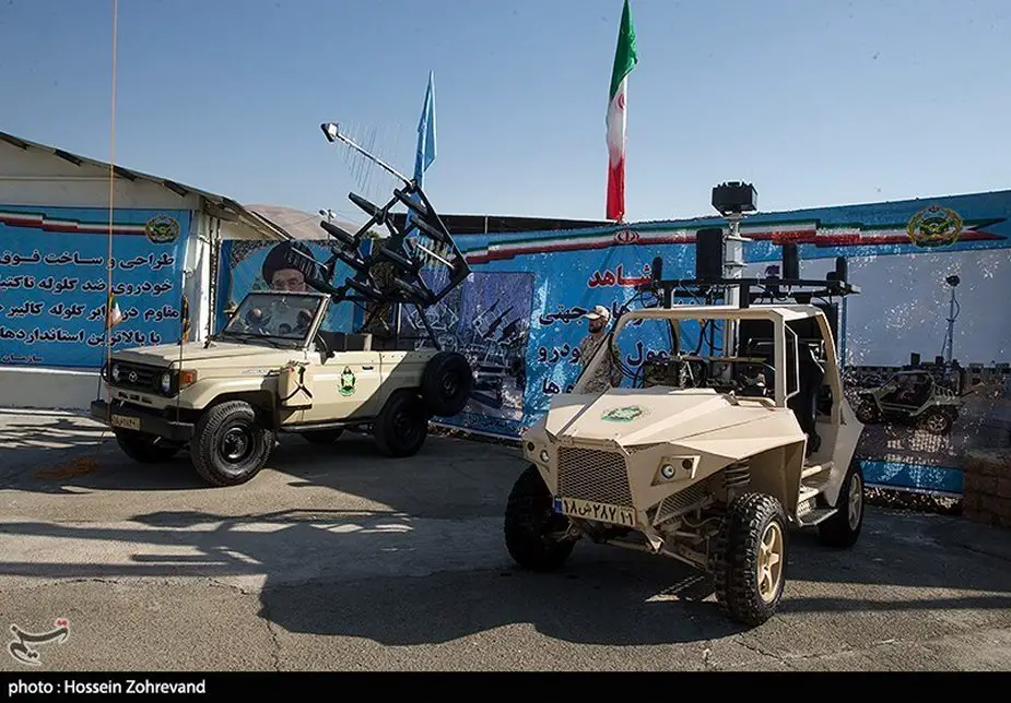 Iran unveils armored vehicle smart robot as regional tensions persist 2