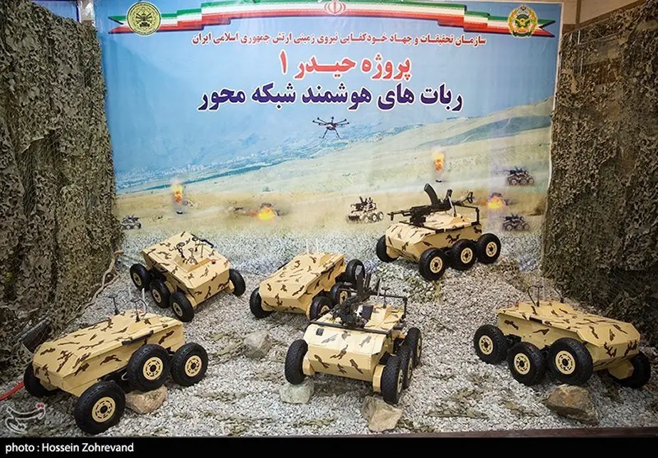 Iran unveils armored vehicle smart robot as regional tensions persist 4
