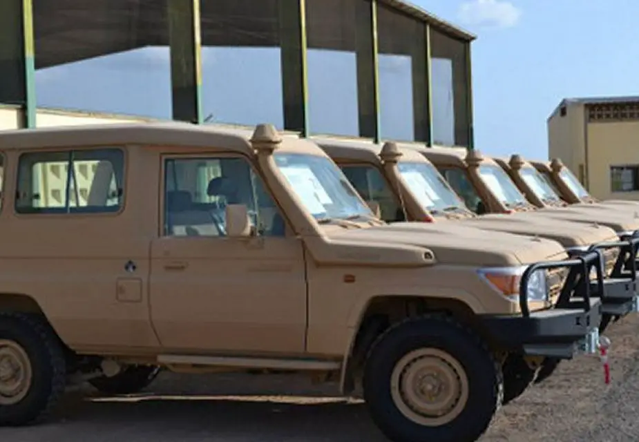 U.S. donates Toyota Land Cruisers communication equipment to Chad army