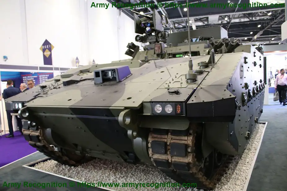 General Dynamic unveils ATHENA command post of AJAX family tracked armored vehicle 925 001