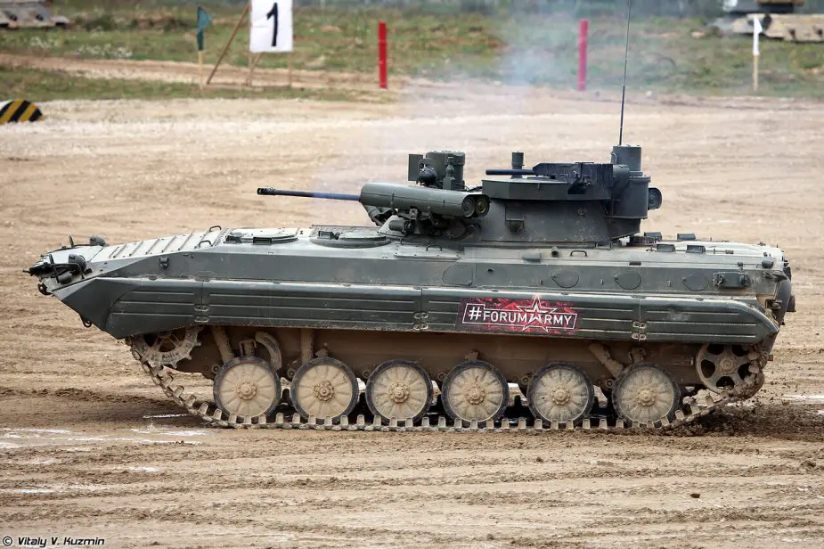 Russian Far Eastern command school gets 40 upgraded BMP 2M