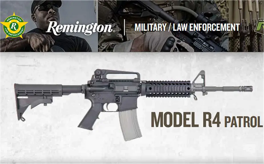 R4 Remington most modern assault rifle United States American firearams defense industry 925 001