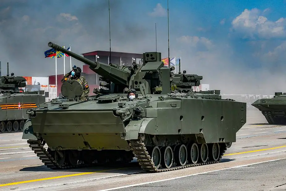 2S38 57mm self propelled anti aircraft tracked armored vehicle Russia victory day military parade 2020 001