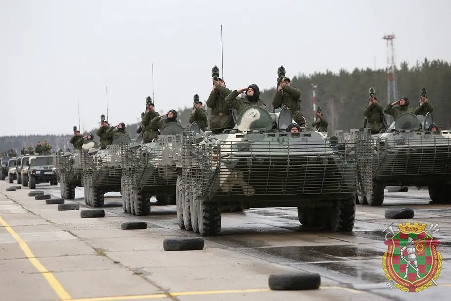 BTR80 upgrade 8x8 armored vehicle Belarus army victory day military parade 9 May 2020 925 001