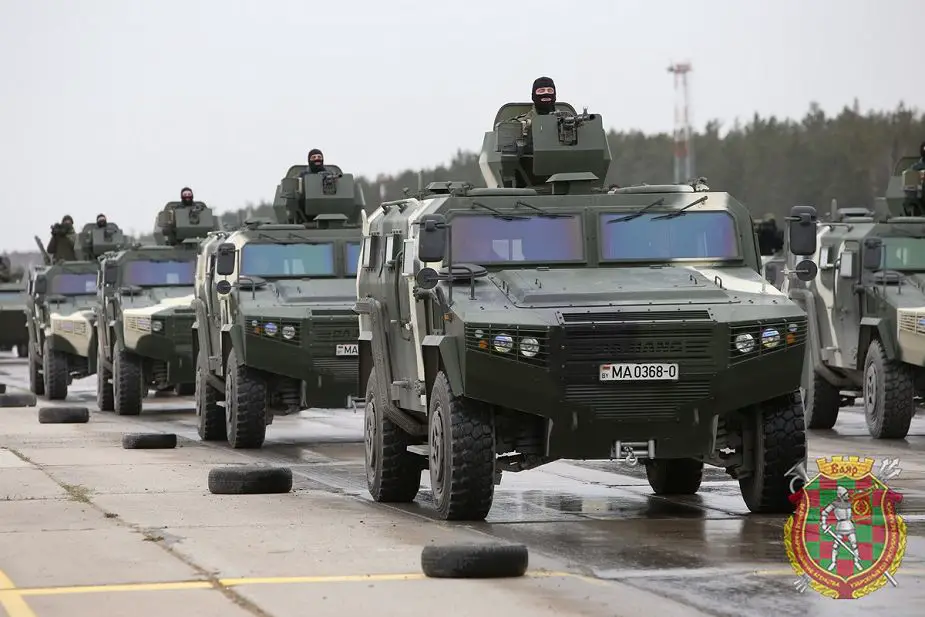 Drakon 4x4 light armored vehicle Belarus army victory day military parade 9 May 2020 925 001