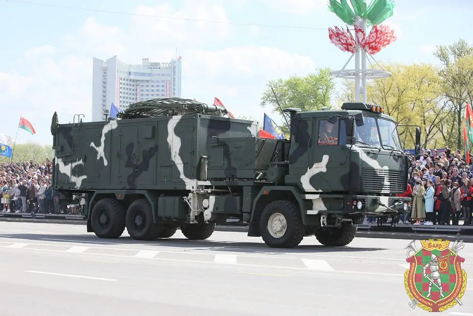 Satellite communication vehicle Belarus army victory day military parade 9 May 2020 925 002