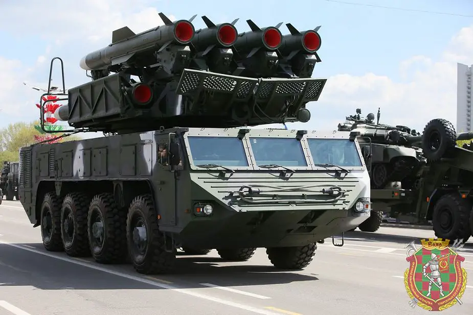 TOR M2K short range air defense missile system Belarus army victory day military parade 9 May 2020 925 001
