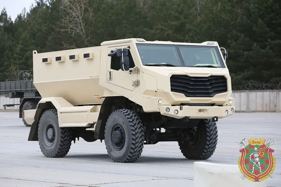 UBP MRAP 4x4 armored vehicle Belarus army victory day military parade 9 May 2020 925 001