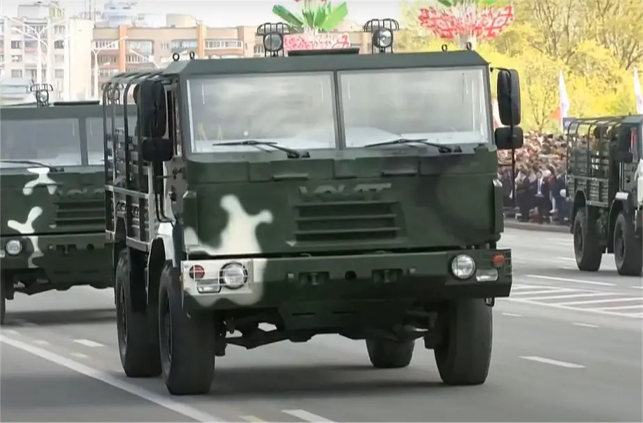 Volat MZKT 500200 light truck Belarus army victory day military parade 9 May 2020 925 001