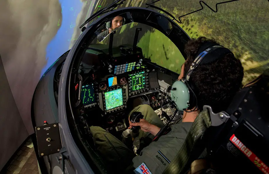 CAE Australia to upgrade Royal Australian Air Force Hawk full mission simulators with eye tracking technology 01