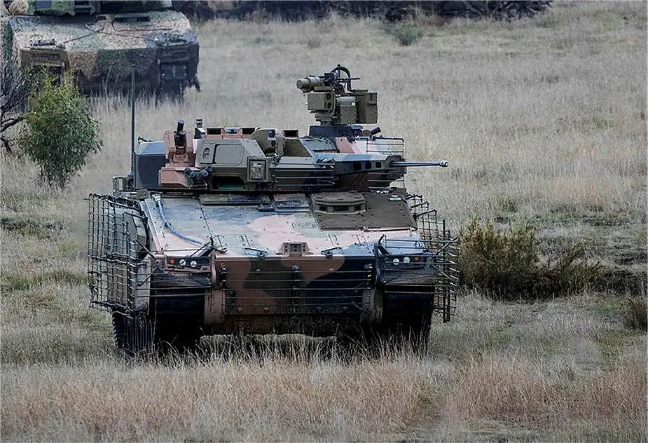 KF 41 Lynx and Redback AS 21 IFVs conduct firepower demonstration for Australian army 925 002