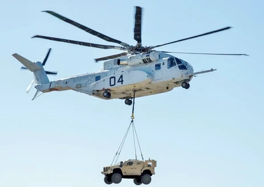 US approves foreign military sale of 18 CH 53K heavy lift helicopters with support to Israel 01