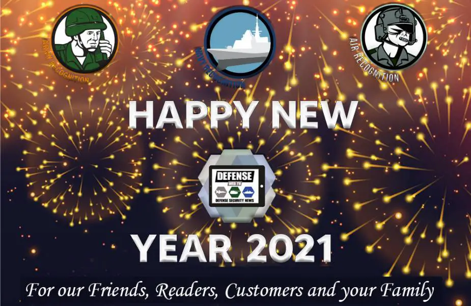 Our very best wishes and Happy New Year 2021 from Army Recognition Group Team