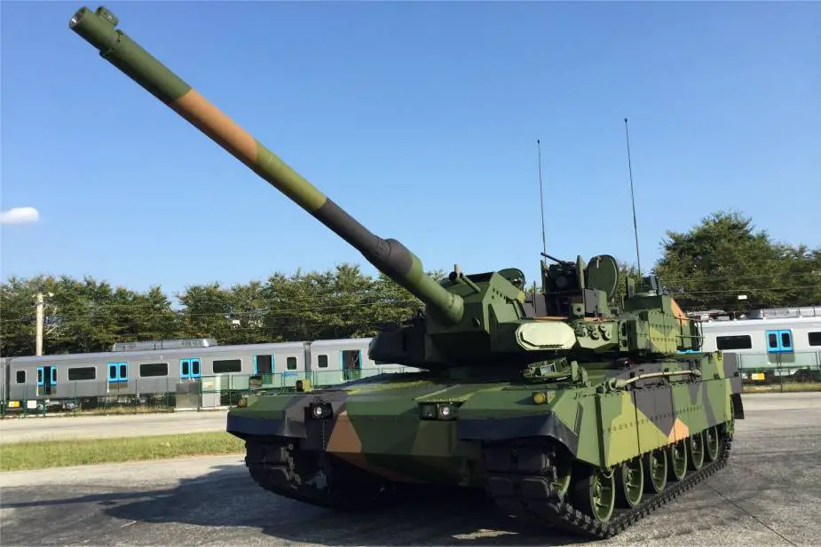 K2NO Main Battle Tank proposal from South Korea Hyundai Rotem for Norwegian army 925 003