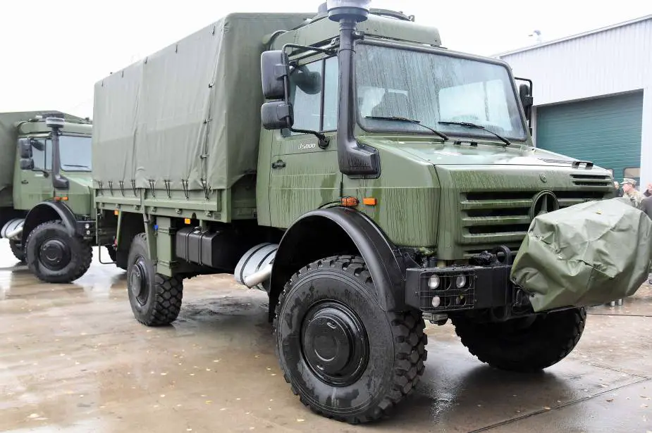 Lithuanian army receives additional 42 Mercedes Unimog U5000