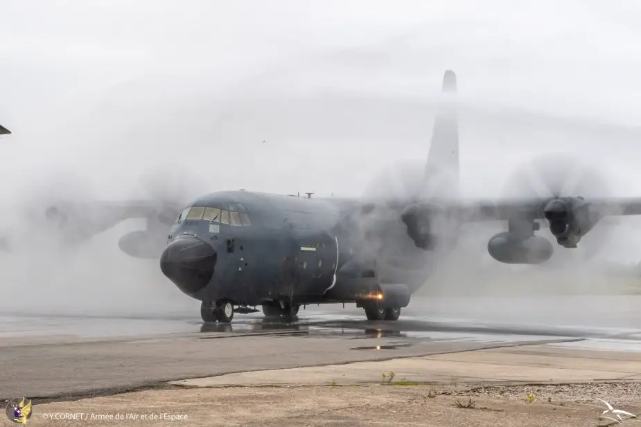 Official creation of Franco German C 130J squadron 01