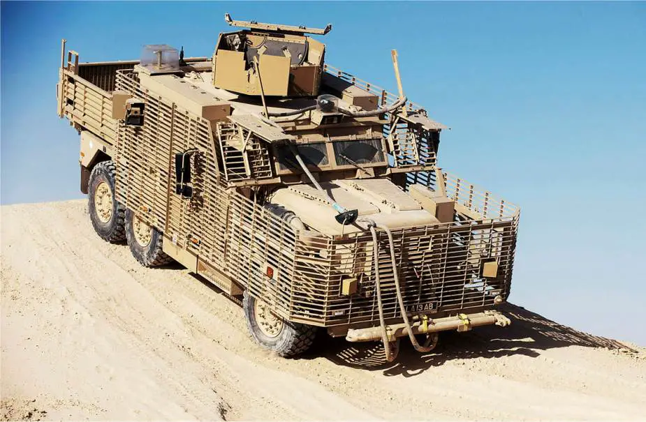United Kingdom to deliver 120 armored vehicles to Ukraine Wolfhound 6x6 armored vehicle 925 001
